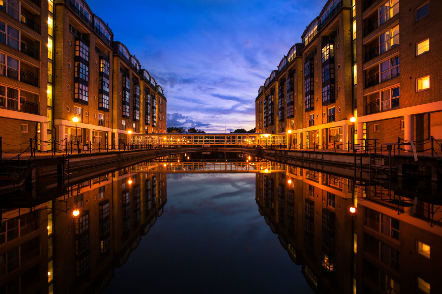 apartments overlooking water